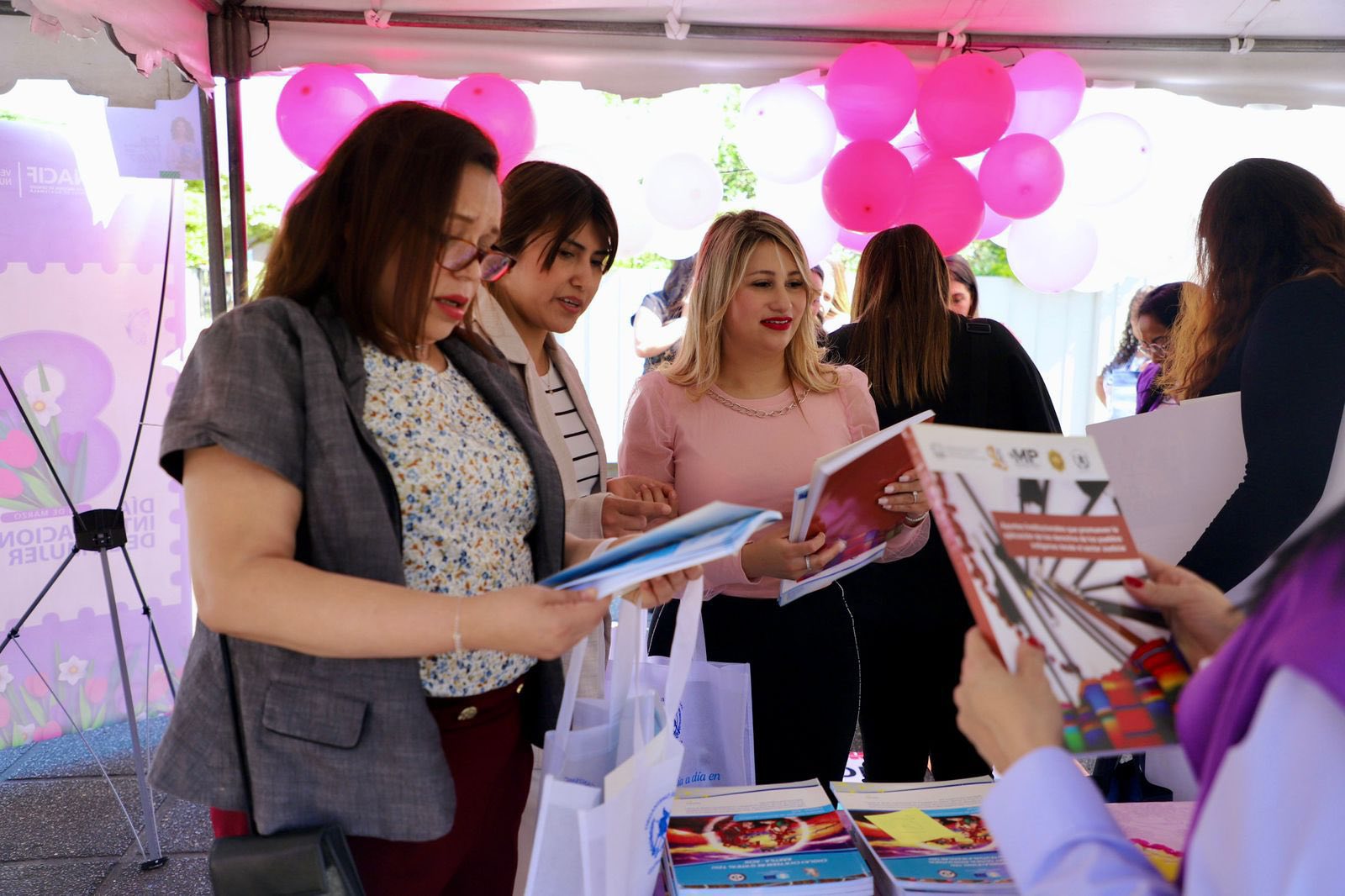 El IDPP participó en la feria del Día Internacional de la Mujer 