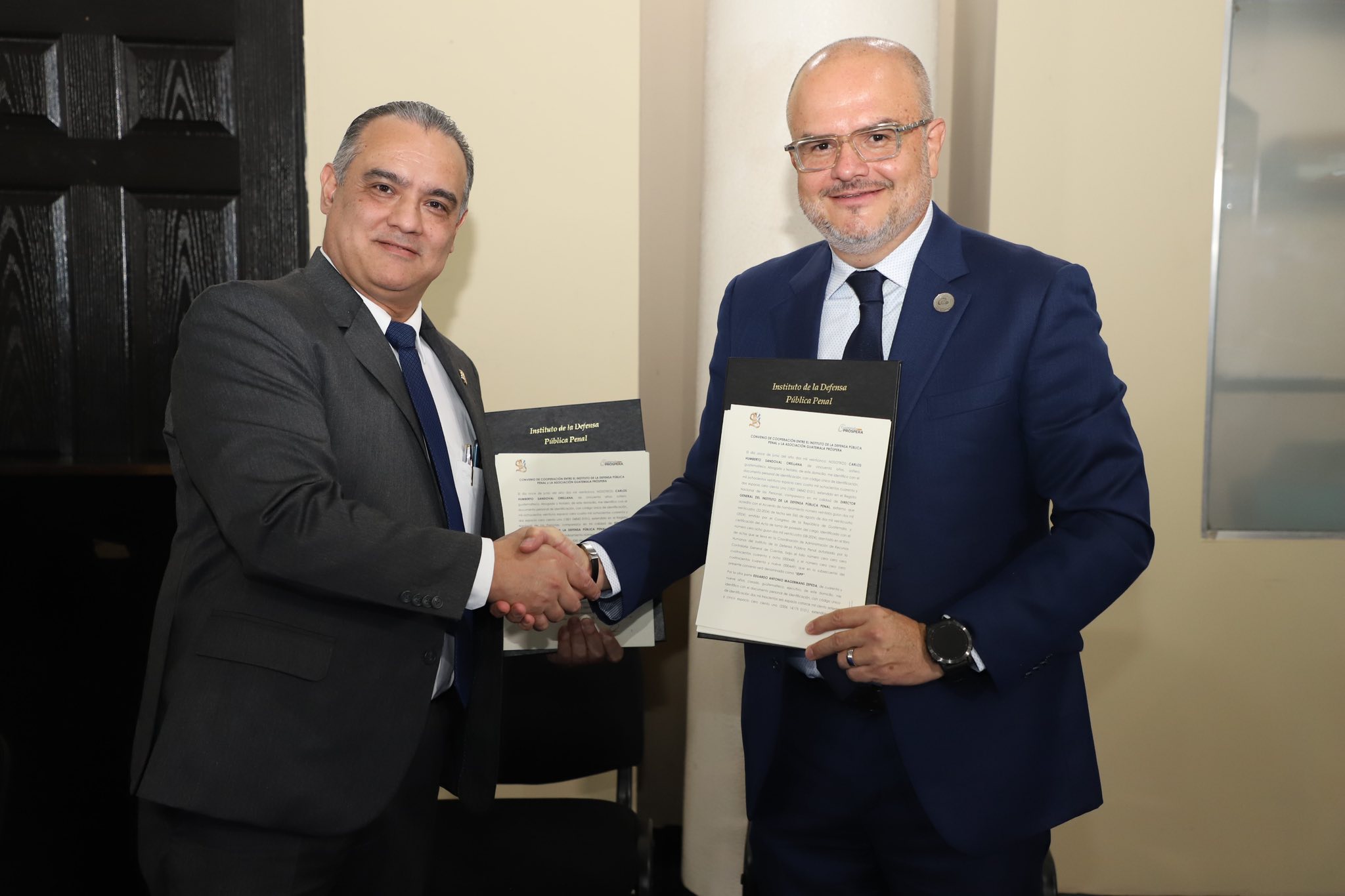 IDPP y Guatemala Próspera firman convenio de Cooperación interinstitucional