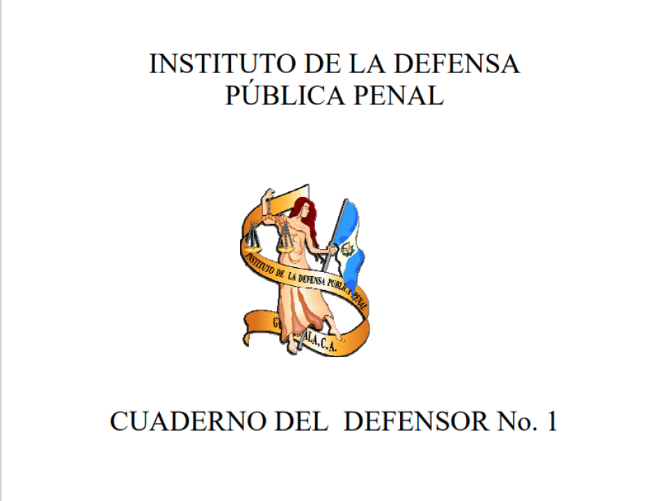 Revista del Defensor No. 1